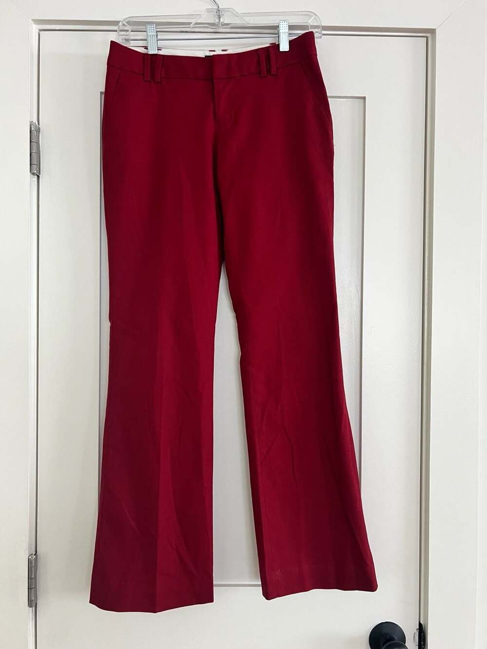 Banana Republic Ryan Fit Dress Pants Size 0 Red